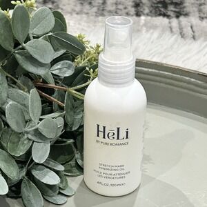 HeLi By Pure Romance  STRETCH MARK MINIMIZING OIL 4 fl oz  Sealed